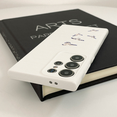 五只海鸥新款菲林壳s23+硬壳适用三星s24ultra华为OPPO苹果VIVO手机壳s22十/s21/a54/note10plus的保护套