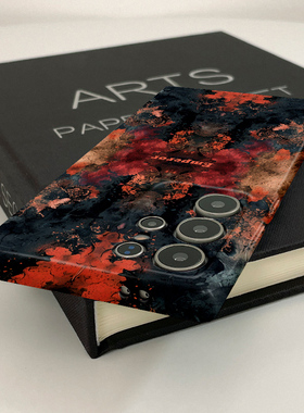 抽象皇者图腾新款菲林壳s23+硬壳适用三星s24ultra华为OPPO苹果VIVO手机壳s22十/s21/a54/note10plus的保护套