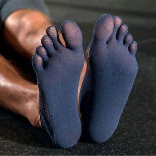 薄款 五指船袜丝袜吸汗透气网眼浅口隐形袜夏季 男士 分趾袜 清仓