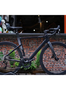 佳沃JAVA 鱼雷6TOP黑色 铝合金车架平焊全内走线碳纤维前叉24速