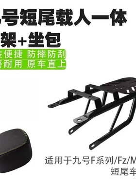 适用九号NZ/MZ/FZmix短尾直上加长一体载人货架改装加长后尾箱架