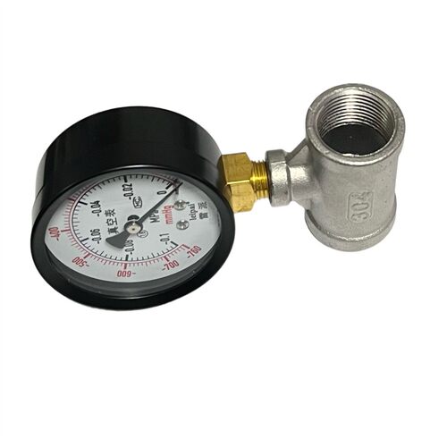 -0.1mpa真空表三通63两