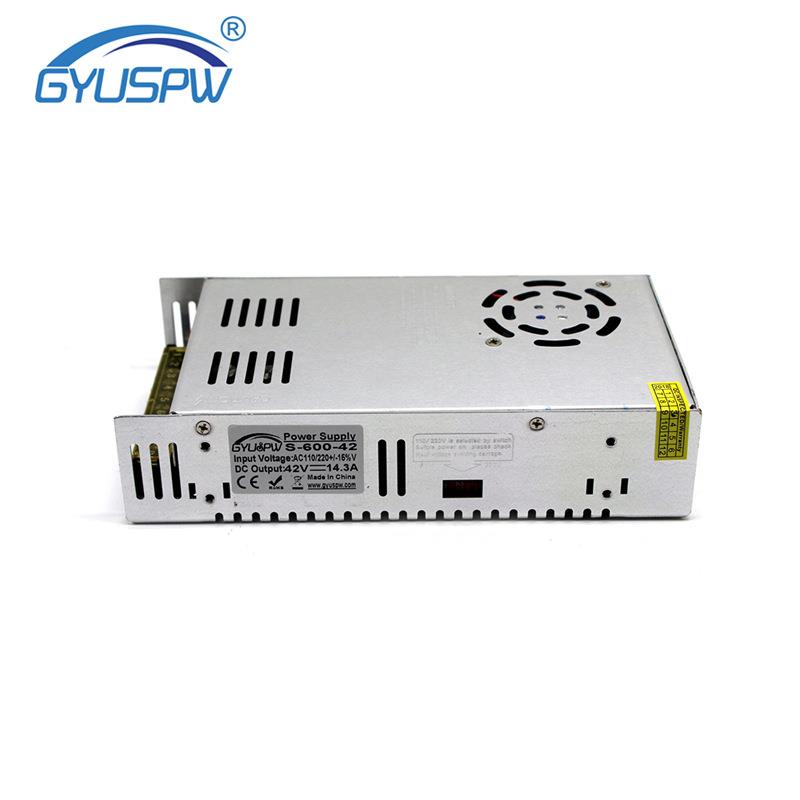 42V600w机械设备马达电机打印机电源DC42V工业自动化LED灯具监控