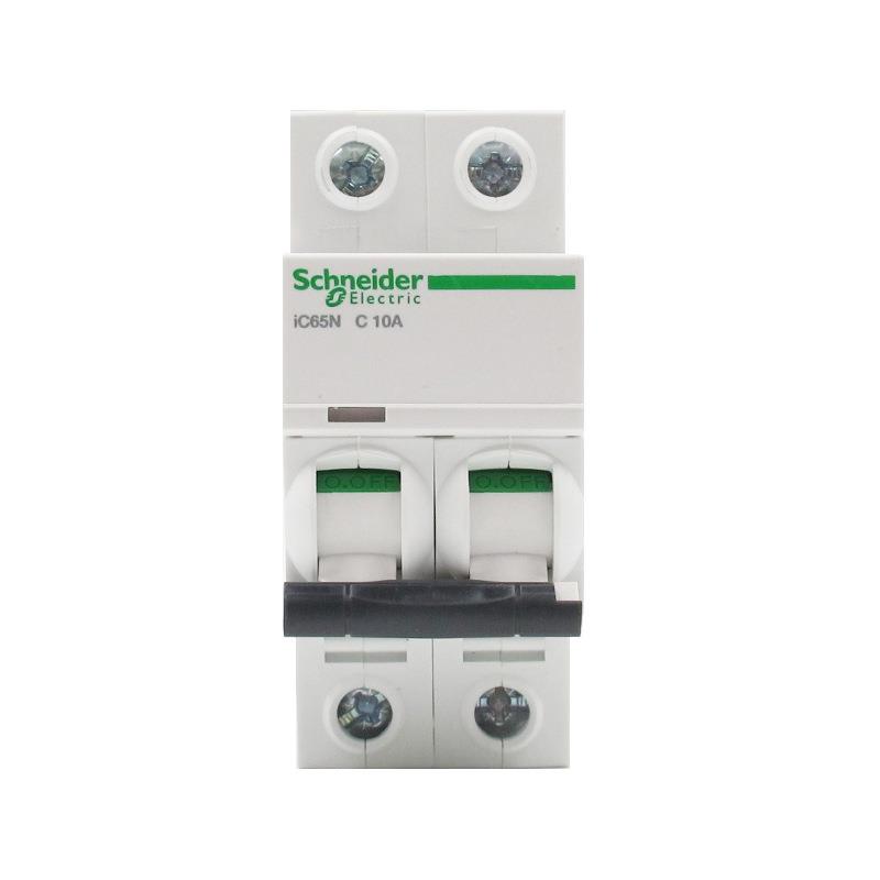 Schneider电气微型断路器家用智能型空开 IC65N 2P C10A