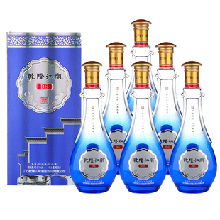 乾隆江南D6酒40.2度480ml*6瓶 芝浓复合香型白酒 整箱装