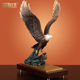 铜指功大鹏展翅纯铜老鹰摆件工艺品大展宏图办公室客厅乔迁开业礼