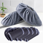 锐普绒布鞋 套家用儿童学生成人脚套机房室内防滑底加厚耐磨可反复