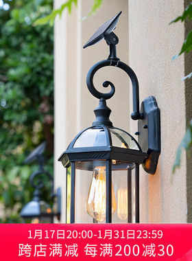 林爵（LINJUE）户外防水壁灯室外别墅走廊庭院灯外墙花园过道简约