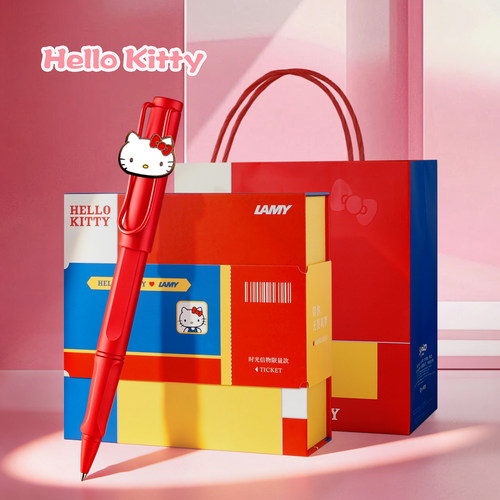 凌美HelloKitty联名笔高颜值