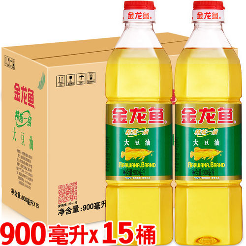 金龙鱼精炼一级大豆油礼品整箱