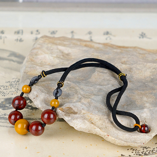 火生土五福珠16mm保真宝石个性礼物气质百搭简约正品天然太空新星