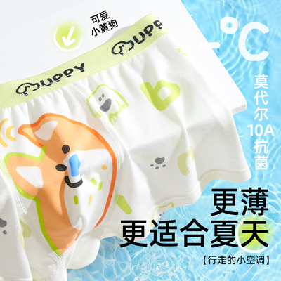夏季薄款冰丝透气莫代尔男童内裤