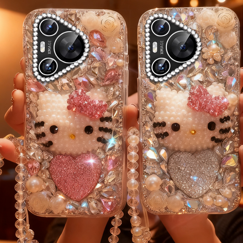 高端奢华镶钻手机壳，不掉钻，不发黄