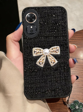 红色喜庆布艺适用荣耀畅玩60手机壳名媛x50i冬天x60pro春节10t防摔60Plus本命年6T小香风x40i过年x30i结婚8T