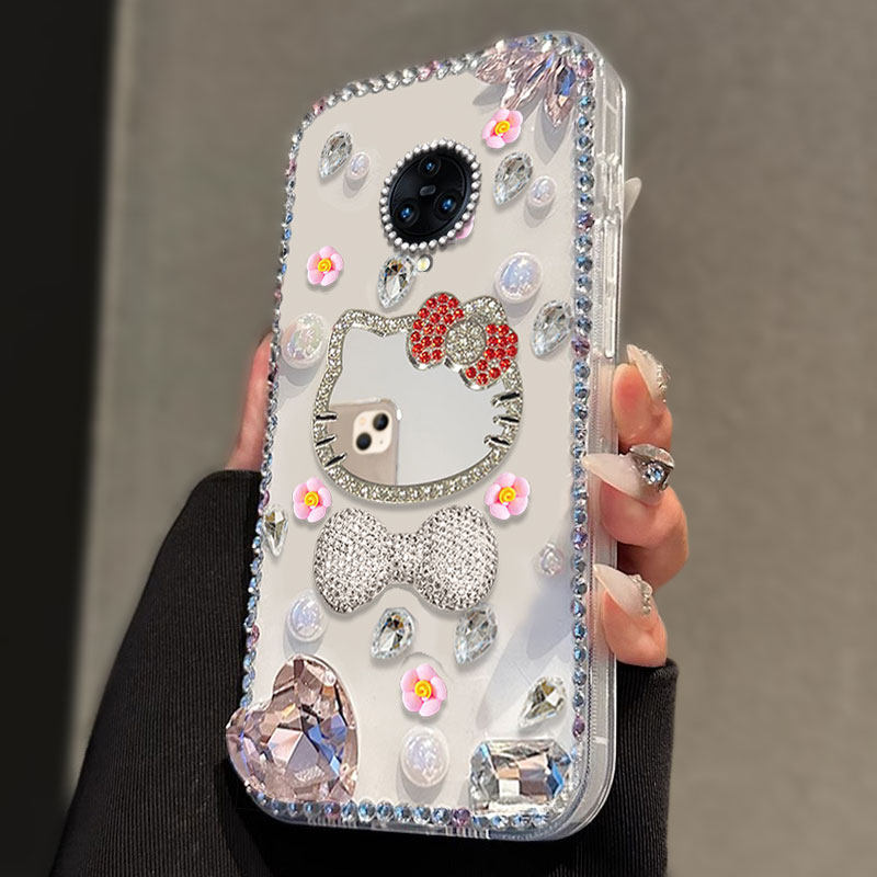 高端奢华镶钻手机壳，不掉钻，不发黄