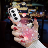 透明滴胶亮片适用OPPOReno12手机壳全包A2x小众Reno8保护套Reno6PRO新款 5G女款 Reno9Pro 防摔Reno网红A3