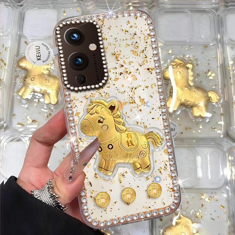 2026马年新款金箔，高端镶钻，仙女必备