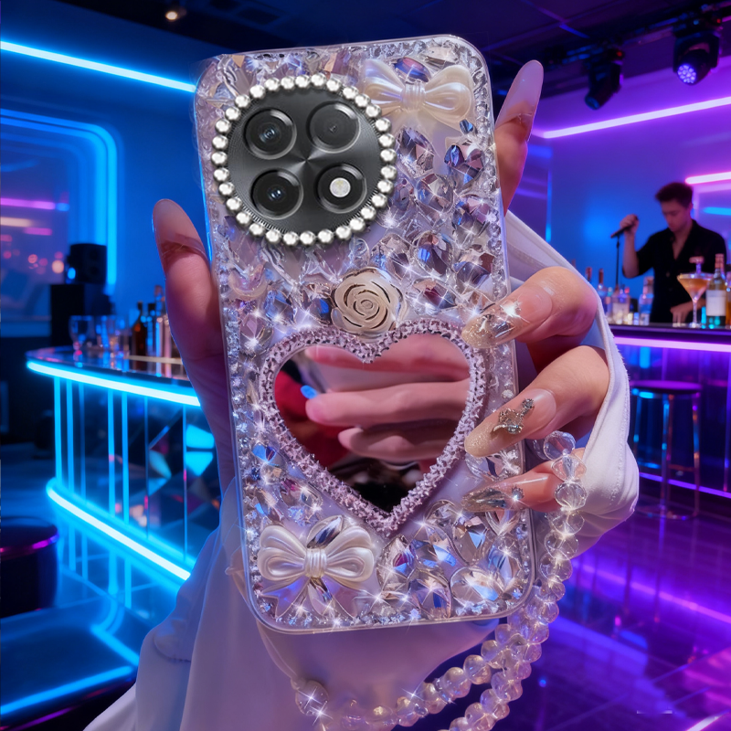 高端奢华镶钻手机壳，不掉钻，不发黄