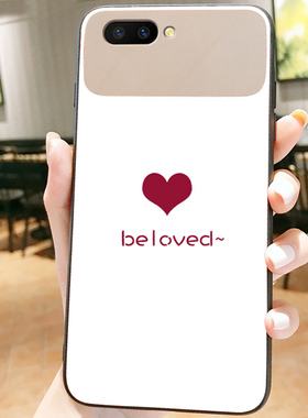 白色爱心玻璃镜面适用于OPPOR11SPLUS手机壳oppoR11/PLUS/R11t/R11S/ST壳2021年新款女网红op女款0ppo日系opp