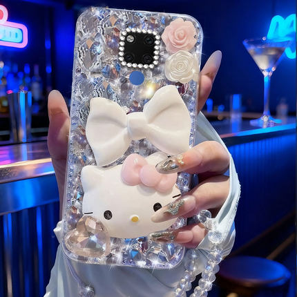 2026奢华水钻适用华为Mate20x手机壳本命年7Pro过年60Pro+全包8Pro保护套70镶钻13新款8SE上档次50Pro外壳