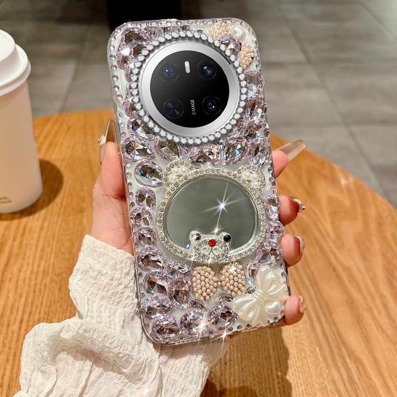 高端奢华镶钻手机壳，不掉钻，不发黄
