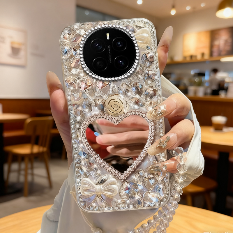高端奢华镶钻手机壳，不掉钻，不发黄