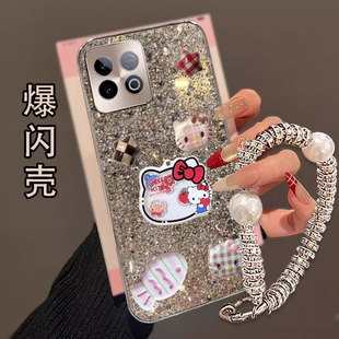 銀邊爆閃適用iQOOz10turbo手機殼女款 Z9Turbo 10全包8 2025年7網(wǎng)紅8保護套z10x防摔6外殼12新款