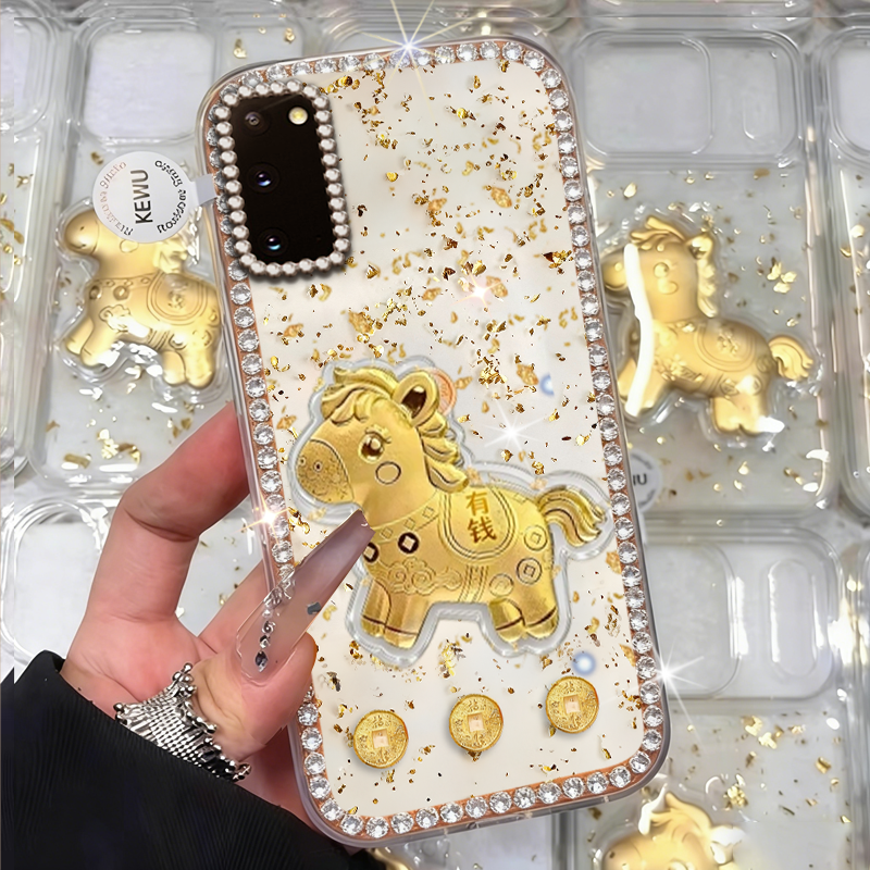 2026马年新款金箔，高端镶钻，仙女必备