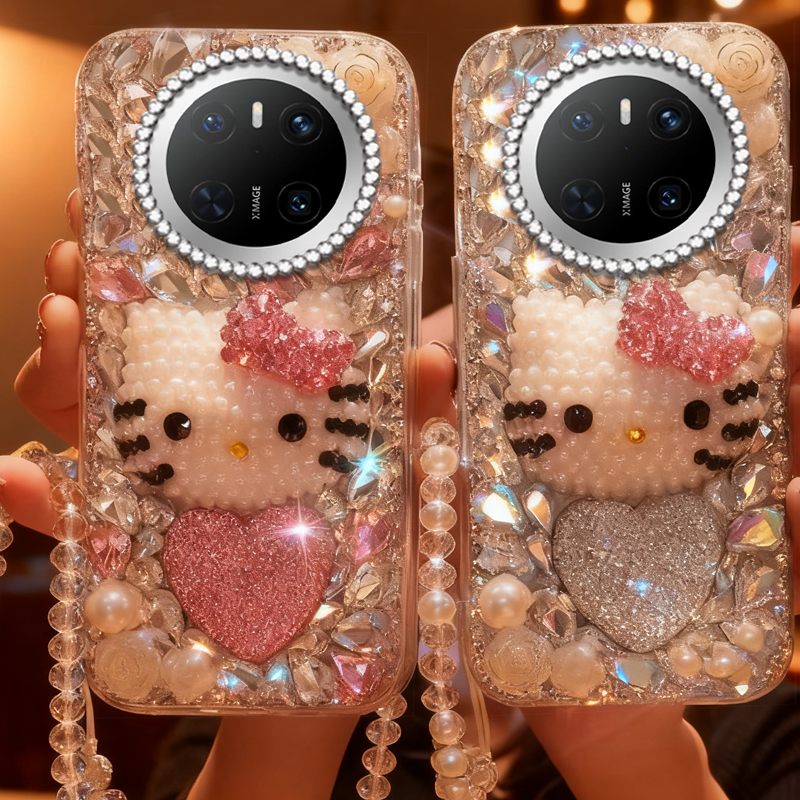 高端奢华镶钻手机壳，不掉钻，不发黄