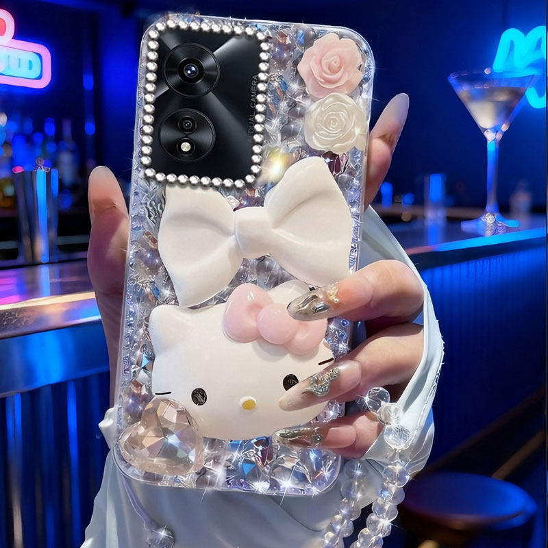 高端奢华镶钻手机壳，不掉钻，不发黄