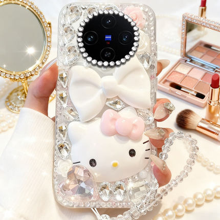 高级满钻上档次适用vivoX100手机壳镶钻X50女款X30/2025年X70保护套X100高级感X30全包x23新品X100S小众X60+