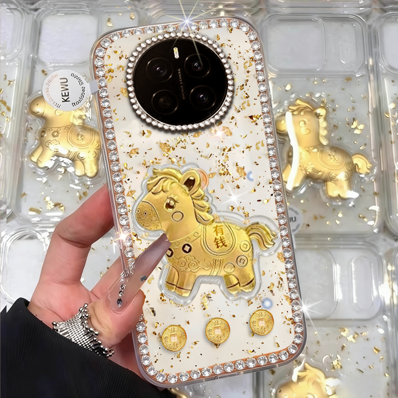 2026马年新款金箔，高端镶钻，仙女必备