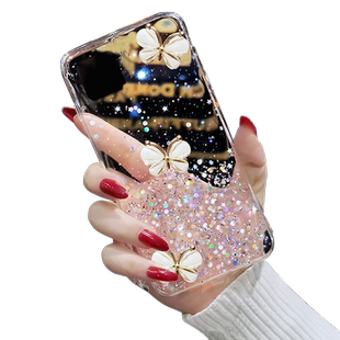 透明奢华水钻蝴蝶适用于OPPOA72手机壳女新款5g爆款a92s手机套a52女生a32潮牌a53壳a27外壳0ppoa网红opa/oppa