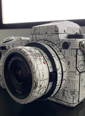 适用富士相机贴纸XS20 XT4 X100V XA7 XT5 XF16-55镜头膜XPRO2 E4