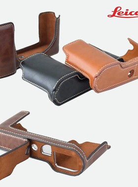 适用徕卡T相机底座 莱卡TL TL2半套皮套 TYP701专用 电池开孔设计