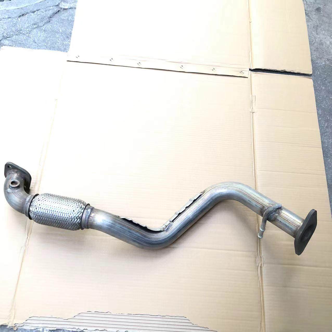 适用于力帆轩朗X60消声器前节排气管前段三元催化器原装汽车配件
