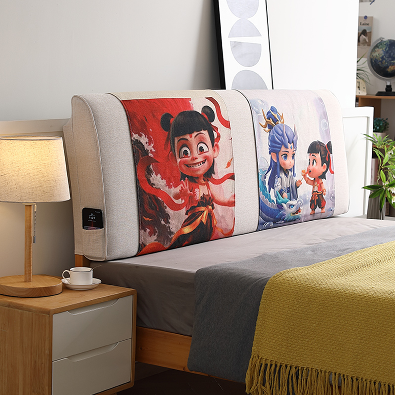 得客乐床头软包靠背床上靠背垫