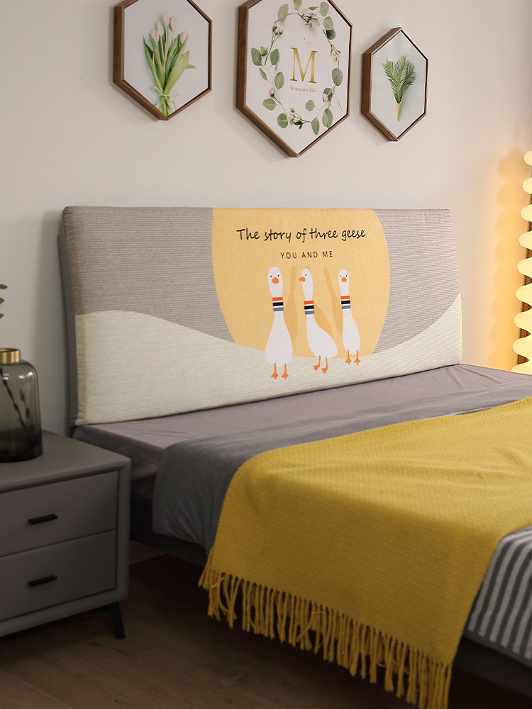 2024新面料休闲现代榻榻米床边靠垫1.8米儿童薄通用软靠背