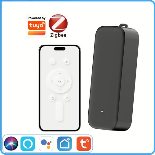zigbee红外遥控器升级款涂鸦无线远程控制空调电视支持HA SIRI