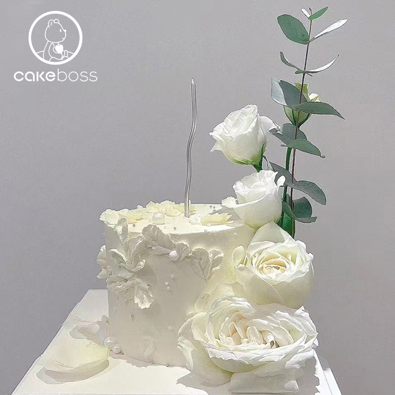 CAKEBOSS白玫瑰网红蛋糕