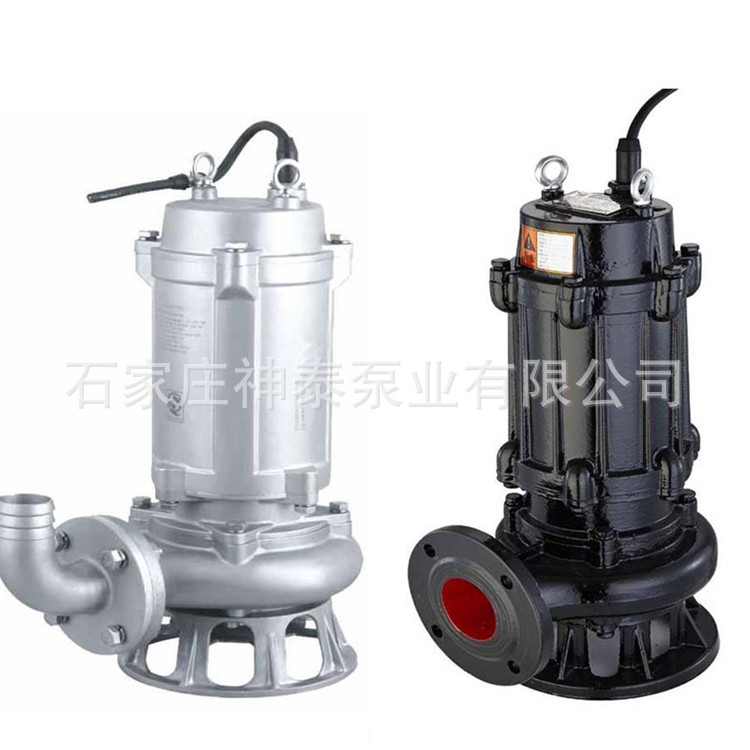 厂家 潜水排污泵 WQ潜污泵 无堵塞排污泵400WQ1700-30-200