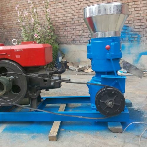 全新300型饲料颗粒机 平模自动控制饲料颗粒机 质保颗粒成型机