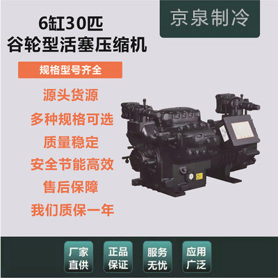 DMZL沈阳谷轮30P半封闭冷库制冷活塞压缩机6S321D 30匹低温制冷机