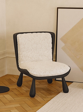 ZOK作壳|丹麦设计|复古风单人沙发椅轻法式客厅中古奶油风可拆洗