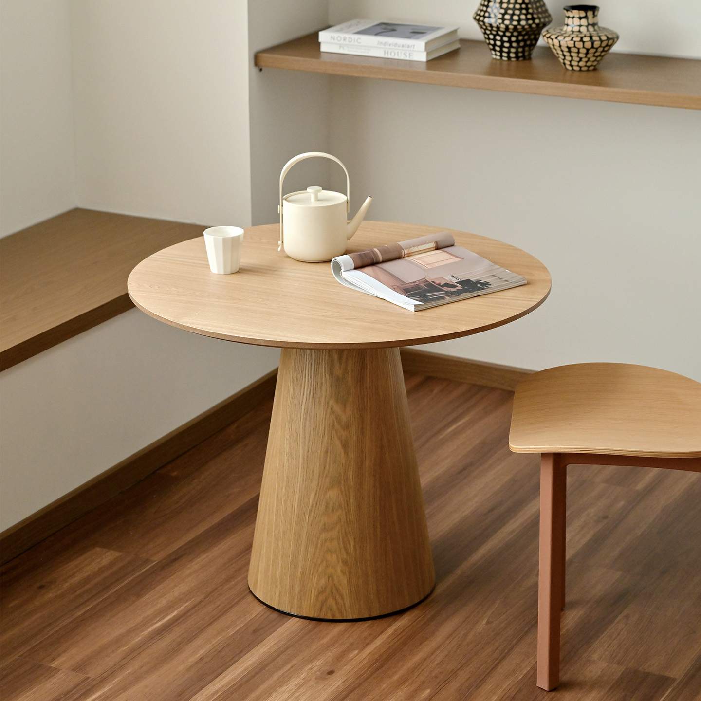 作壳ZOK日式实木茶几