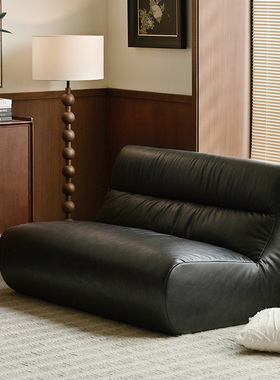 ZOK作壳|丹麦设计|北欧简约沙发客厅中古风毛毛虫躺椅侘寂复古