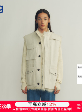 【NULLUS】hug 2025秋冬新款双面毛绒马甲