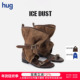 ICE DUST hug 2026早春新款 做旧擦色堆堆凉靴icedust