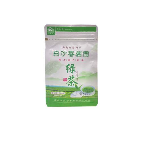 2026年2月份新茶秋茶海南特产白沙香茗园绿茶一级浓香袋装100克 - 封面