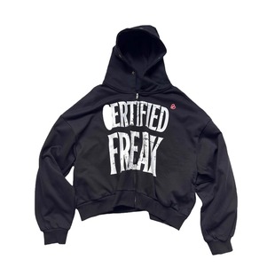 GRAILZ TALK PROJECT G/R*25AW小众潮牌嘻哈宽松情侣连帽夹克外套